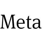 Meta Serif Pro