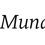 Mundo Serif