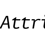 Attribute Text