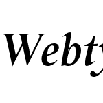 Webtype Web Use Only