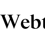 Webtype Web Use Only