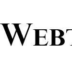 Webtype Web Use Only