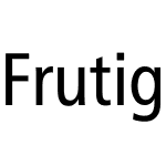 Frutiger Neue LT Pro