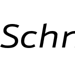 Schnebel Sans Pro Expand