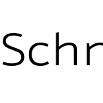 Schnebel Sans Pro Expand