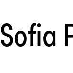 Sofia Pro Condensed