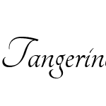 Tangerine_Regular
