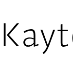 Kaytek Sans