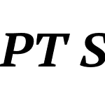 PT Serif Pro Ext Bold Italic