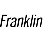 Franklin Condensed ITC Pro