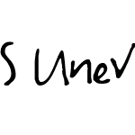 S Uneven