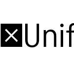 UniformCondensed