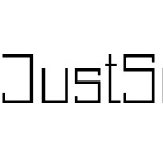 Just Square LT Std Cyrillic