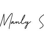 Manly Signature