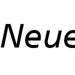 Neue Frutiger Thai Trad