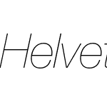 Helvetica Neue LT ARM