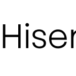 Hisense Sans Alfabet