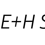 E+H Sans