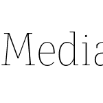 Mediator Serif Narrow