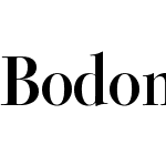 Bodoni Ferrara Display