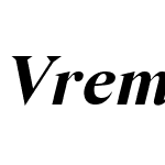 Vremena Bold Italic