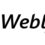 WeblySleek UI Semibold