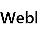 WeblySleek UI Semibold