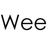 WeezerFont