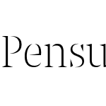 Pensum Stencil