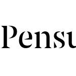 Pensum Stencil