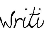 writing something by hand_FREE-