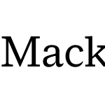 Macklin Variable