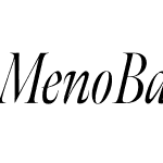 Meno Banner Extra Condensed