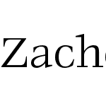 Zachery