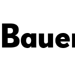 Bauer Grotesk Pro