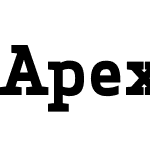 Apex Serif Bold