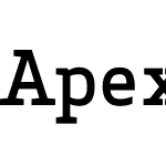 Apex Serif Medium