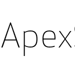 Apex Sans Light
