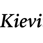 Kievit Serif