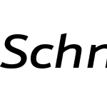 Schnebel Sans ME Expand