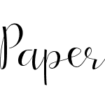 Paper Bow Script