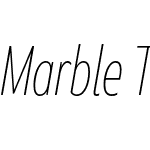 Marble Text Condensed