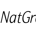 NatGrotesk Nar Light