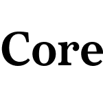 Core Serif N 65 Heavy