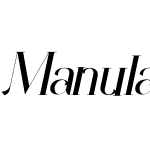 Manula Italic