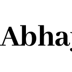 Abhaya Libre ExtraBold