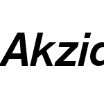 Akzidenz-Grotesk Pro Med