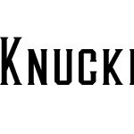 Knucklehead Serif