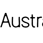 Austral Sans Light Blur