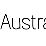 Austral Sans Thin Rough